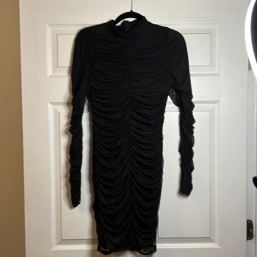 Black bodycon, Size XL, never worn